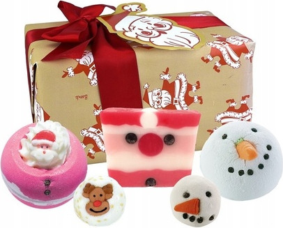 Gift Set Bomb Cosmetics Claus for Celebration