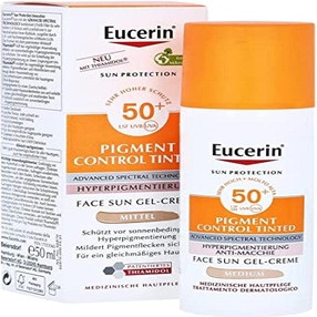 Face Sun Protection Gel-Cream Eucerin Sun Pigment Control