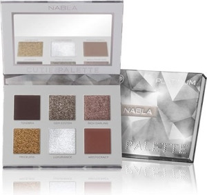 Палетка теней для век Nabla Cutie Palette Platinum