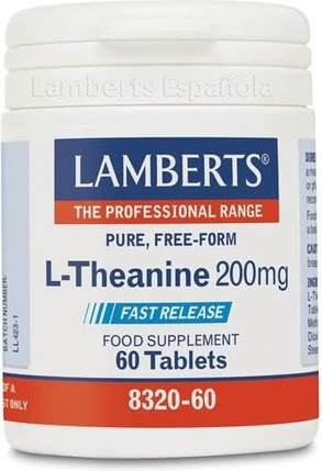 Планшет Lamberts L-Theanine 200мг