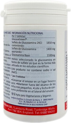 Tablets Lamberts Vegan Glucosamine Sulphate