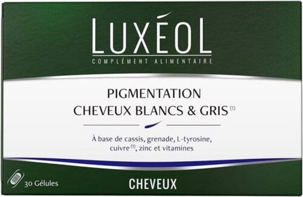 Биологически активная добавка Luxeol Пигментация Белые и седые волосы