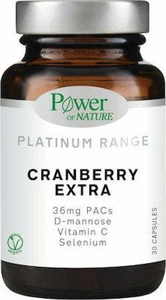 Capsules Power Health Power Of Nature Platinum Range Cranberry Extra