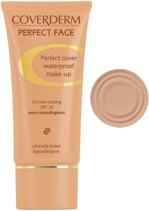 Foundation Coverderm Perfect Face Foundation