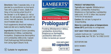 Capsules Lamberts Probioguard