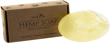 Seife India Cosmetics Hanfseife Bio und Vegan Indiana Hoosiers