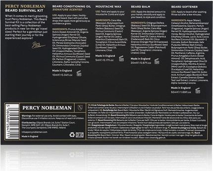 Beard Care Set Percy Nobleman