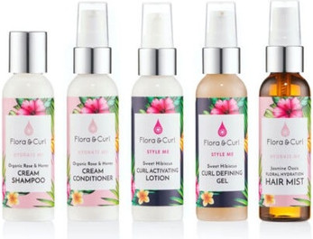Haarpflege-Set Flora & Curl Mini Essentials