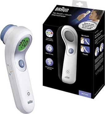 Braun Stirnthermometer Bnt300 Genau und Schnelle Temperaturmessung