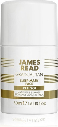 Автозагар для лица James Read Sleep Mask Ночной постепенный загар с ретинолом, автозагар для лица
