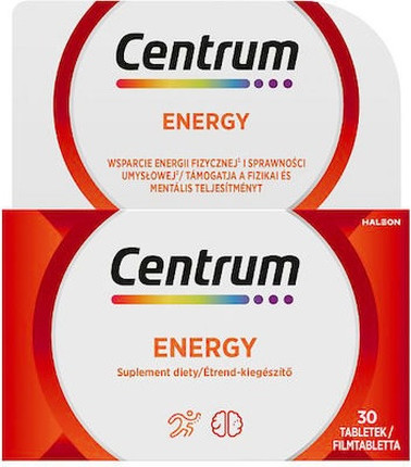 Multivitamin Centrum Energy Multivitamin Für Energie und geistige Leistungsfähigkeit