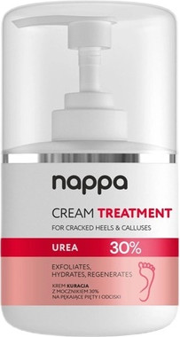 Silcare Nappa Cream Spezialpflegecreme Gegen Rissige Fersen und Hornhaut mit 30% Urea