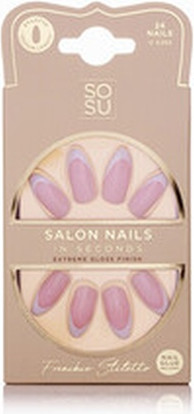 Artificial Nails Sosu Cosmetics Fallen Angel Salon Nails