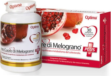 Tablets Optima Naturals Neo Heart Of Pomegranate Plus