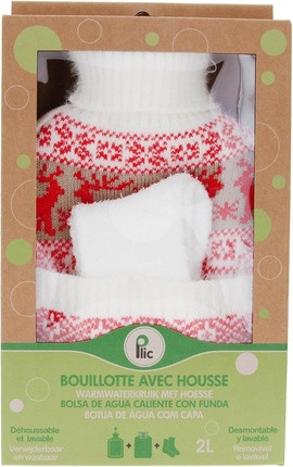 Hot Water Bottle and Socks 2-in-1 Plic