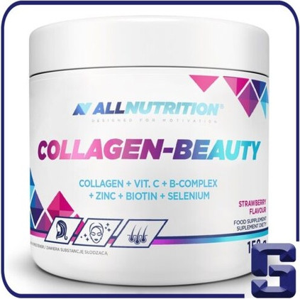 Hydrolyzed Collagen Strawberry Anti-Aging Facial Care by Allnutrition