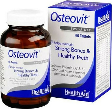 Nahrungsergänzungsmittel Health Aid Osteovit mit Kalzium Vitaminen Mineralstoffen
