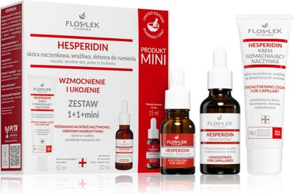 Facial Care Set Floslek Hesperidin Strengthening and Soothing