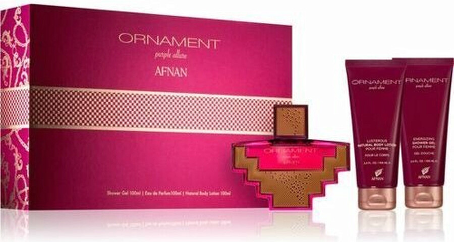 Geschenkset Eau de Parfum Afnan Ornament Purple
