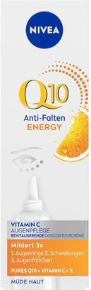 Augencreme Nivea Q10 Anti-Falten Energie