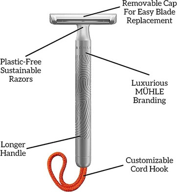 Safety Razor Mühle Companion Women's Double-Edged Body Razor