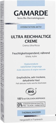 Feuchtigkeitscreme Gamarde Ultra Rich Cream Hydration Activating Moisturizer