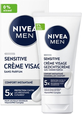 Gesichtscreme Nivea Sensitive Sanfte Feuchtigkeitscreme Für empfindliche Haut
