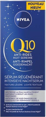 Serum Nivea Night Serum Antiwrinkle Q10 Ultra Recovery