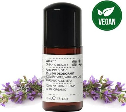 Deodorant Evolve Organic Beauty Bio Pure Prebiotic Roll-On Deodorant