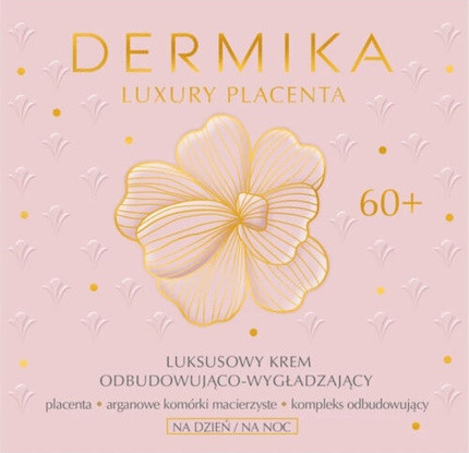 Крем для лица Dermika Luxury Placenta Обновление и Разглаживание