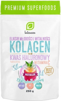 Dietary Supplement Intenson Elixir Of Youth And Vitality Collagen Vitamin C Hyaluronic Acid