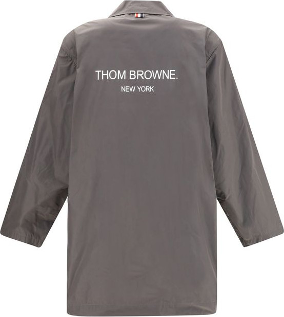 Полиэстеровое пальто-тренч Thom Browne