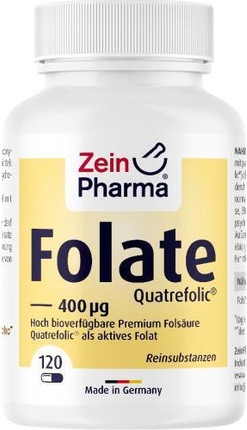 Capsules Zein Pharma Folat Quatrefolic