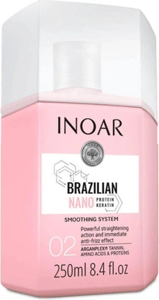 Keratin Treatment Kit Inoar Brazilian Nano Protein