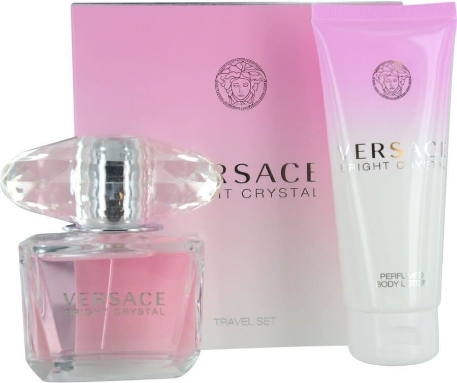 Eau De Toilette Gift Set Versace Bright Crystal