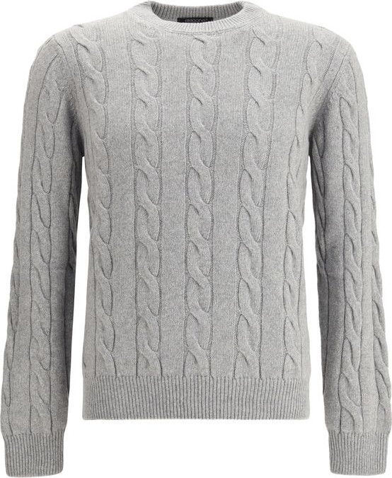 Aragona Cashmere dan kulrang sviter