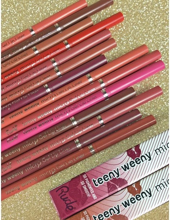 Lip Liner Rude Teeny Weeny Micro Gel Lip Liner Simply Nude