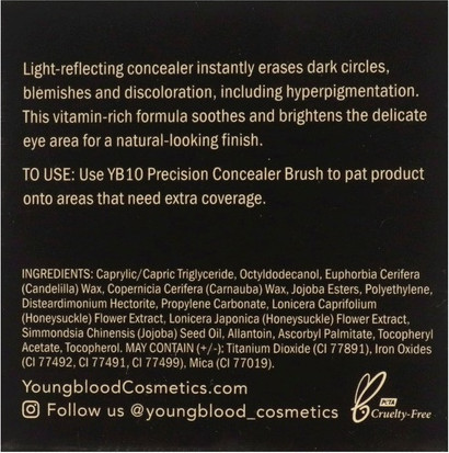 Concealer Youngblood Clean Luxury Cosmetics Ultimate Concealer