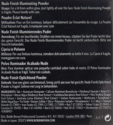 Puder Bobbi Brown Nude Finish Illuminating Powder