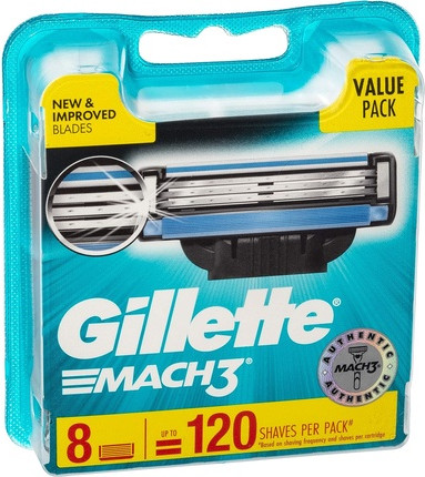 Gillette MACH3 ustara pichoqlari