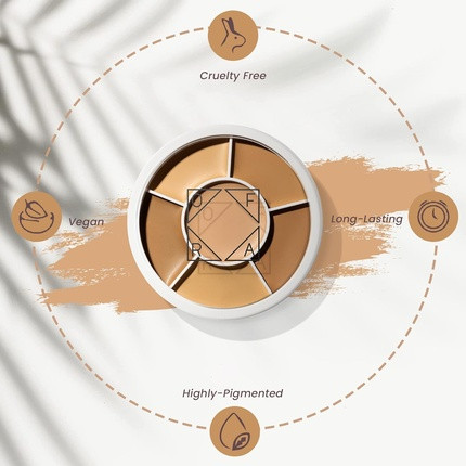 Concealer Wheel Palette Ofra Cosmetics Derma Tones