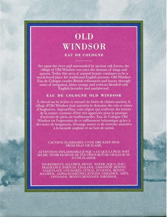Eau de Cologne Crabtree & Evelyn Old Windsor