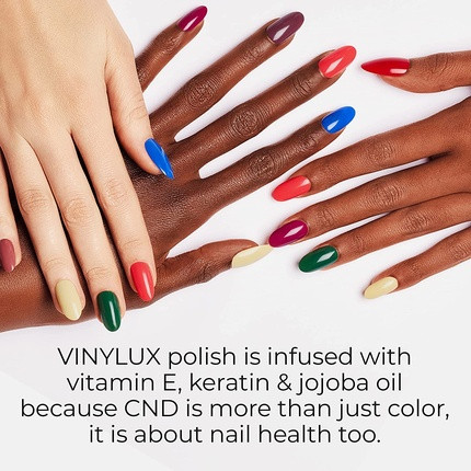 Лак для ногтей CND Vinylux Long Wear Nail Polish Nude Grapefruit Sparkle