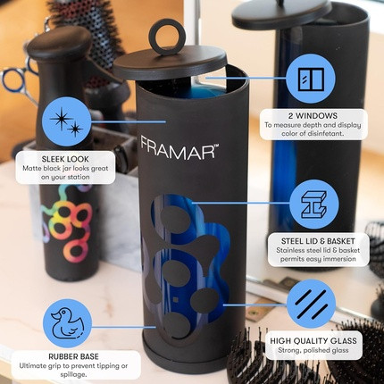 Disinfectant Jar Framar