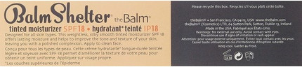 Тонирующий увлажняющий крем Thebalm BalmShelter