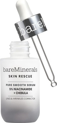 Serum Bare Mínerals Skin Rescue Pure Smooth Serum zur Korrektur von Linien und Falten
