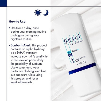 Cream Obagi Nu-Derm Clear Fx Skin Brightening