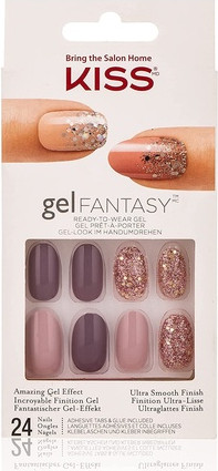 Artificial Nails Kiss The Sky Gel Fantasy Nails