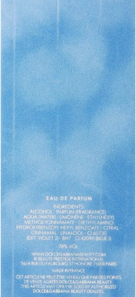 Eau De Parfum Dolce & Gabbana Light Blue Eau Intense