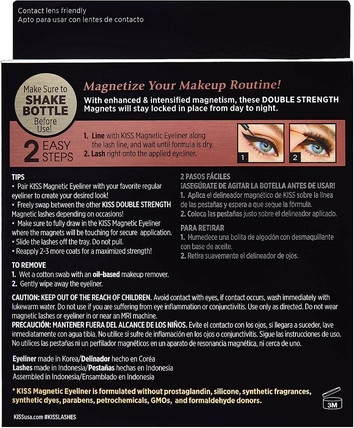 Eyeliner & Lash Kit Kiss The Sky KISS Magnetic Lash Collection